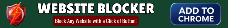 Website Blocker Chrome Extension